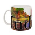 Americaware Americaware SMIND01 18 oz Indiana Full Color Relief Mug SMIND01